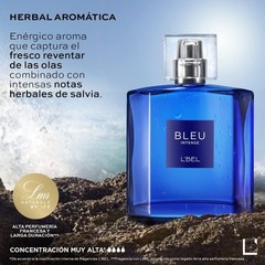 BLEU INTENSE by L’BEL Perfume for Men CYZONE, ÉSIKA 3.4 fl.oz Blue Lbel