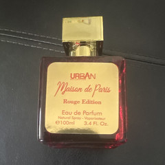 Urban Maison de Paris Rouge Edition Eau de Parfum Spray, 3.4 fl oz 3/4 filled
