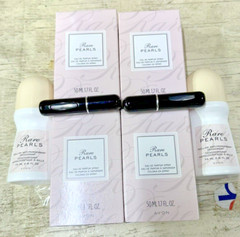 4-AVON RARE PEARLS SPRAY1.7 OZ. 50 ml-FREE 2 DEODRANT AND 2 TRAVEL SPRAY