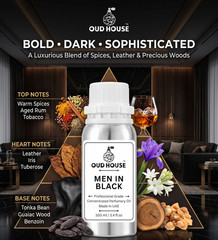 Oud House Men In Black Perfumery Oil 3.4 fl oz Oriental Men Fragrance UAE