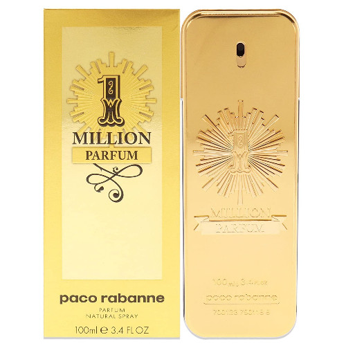 1 Million Parfum by Paco Rabanne 3.4 oz Cologne for Men New In Box