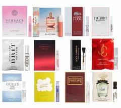 Women’s Designer Perfume Sampler Lot Discovery Set x 10 Sample Vials