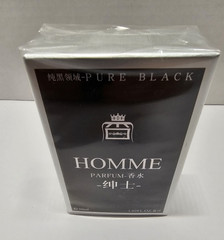 JEAN MISS Pure Black Homme Parfum Spray, 30 ml (1.02 fl oz) Regular Size