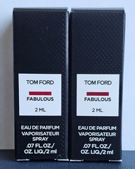 2PC Tom Ford F*CKING FABULOUS Eau de Parfum -Sample Size .07 fl oz/ 2ml UNISEX