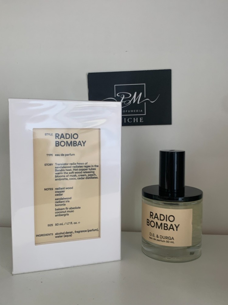 D.S. & DURGA RADIO BOMBAY EAU DE PARFUM 50ML UNISEX BRAND OFFICIAL DEALER LUXURY
