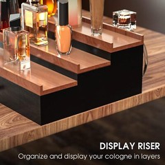 Cologne Organizer for Men 3 Tier of Cologne Display with Drawer Storage Perfume