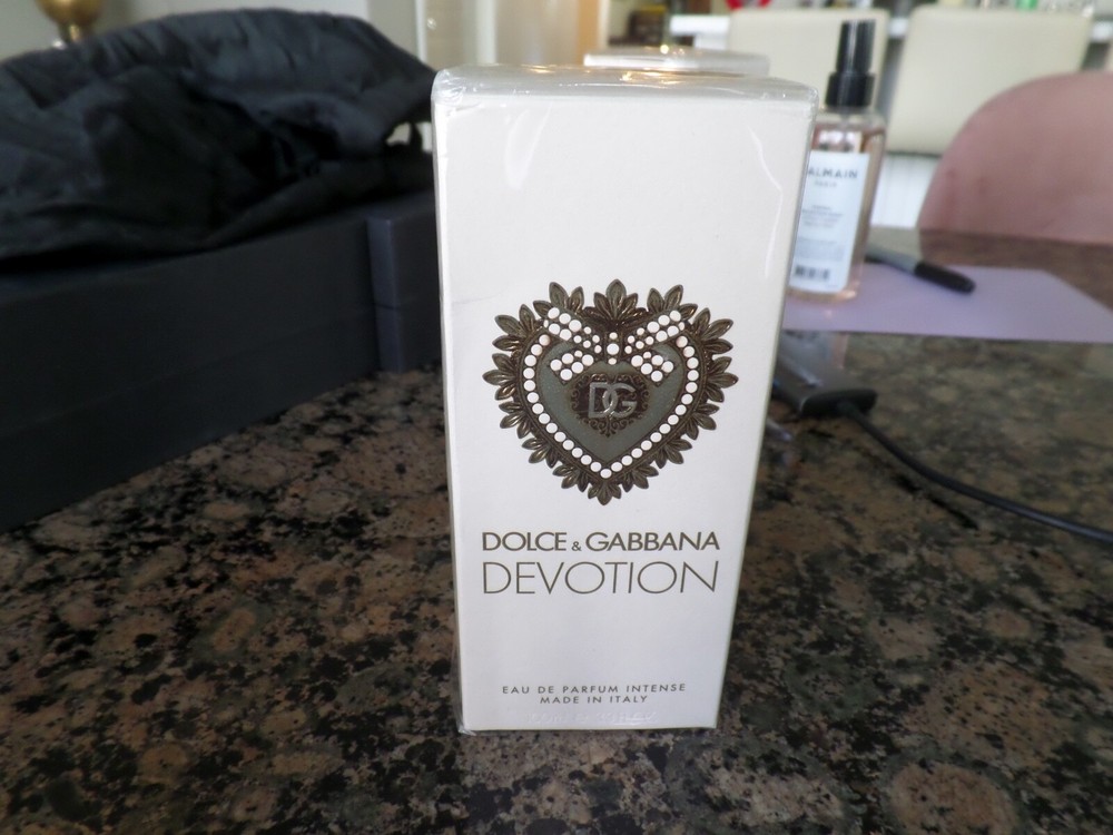 SEALED! Dolce & Gabbana Devotion 3.3 oz Eau De Parfum, Vanilla, Italy.