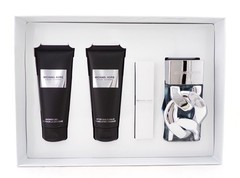 Michael Kors Pour Homme 4PC Set: EDP Spray, Shower Gel, Aftershave Balm & Mini