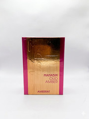 Manasik Oud Amber Ameerat Perfume 3.4 oz / 100ml EDP Spray Intense