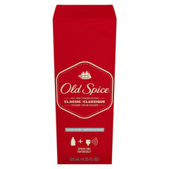 Old Spice Cologne Spray for Men, Eau De Cologne, Classic Scent, 4.25 fl oz, 1PK
