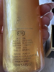 NEW Carolina Herrera Good Girl Leg Elixir Body Oil 5.1oz 150ml XL GOLD SHIMMER✨