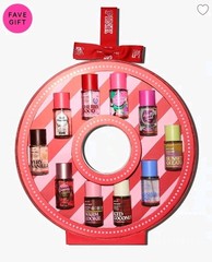 VICTORIA’S SECRET 10-Piece Body Mist Mini Wreath Holiday Fragrance Gift Set