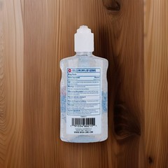 Wish Advance Hand Sanitzer Vitamin E 8 oz Alcohol Based 70% Kills 99.99% Germs