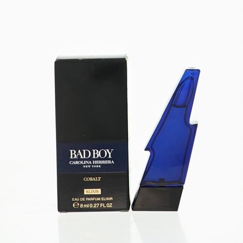 Bad Boy Cobalt Elixir by Carolina Herrera Mini for Men 0.27 Oz Eau De Parfum