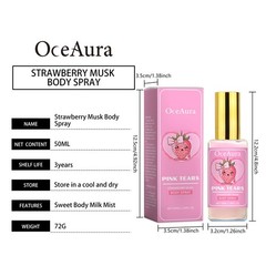 Stberry Musk Body Spray Refreshing Moisturizing Care Stberry