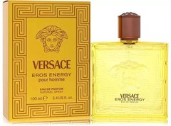 Versace Men’s Eros Energy EDP Spray 3.4 oz (100 ml) Spray – New Unsealed Box