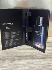 X4 DIOR SAUVAGE Eau De Parfum VIAL SPRAYS .03 Oz 1 ml New & Carded