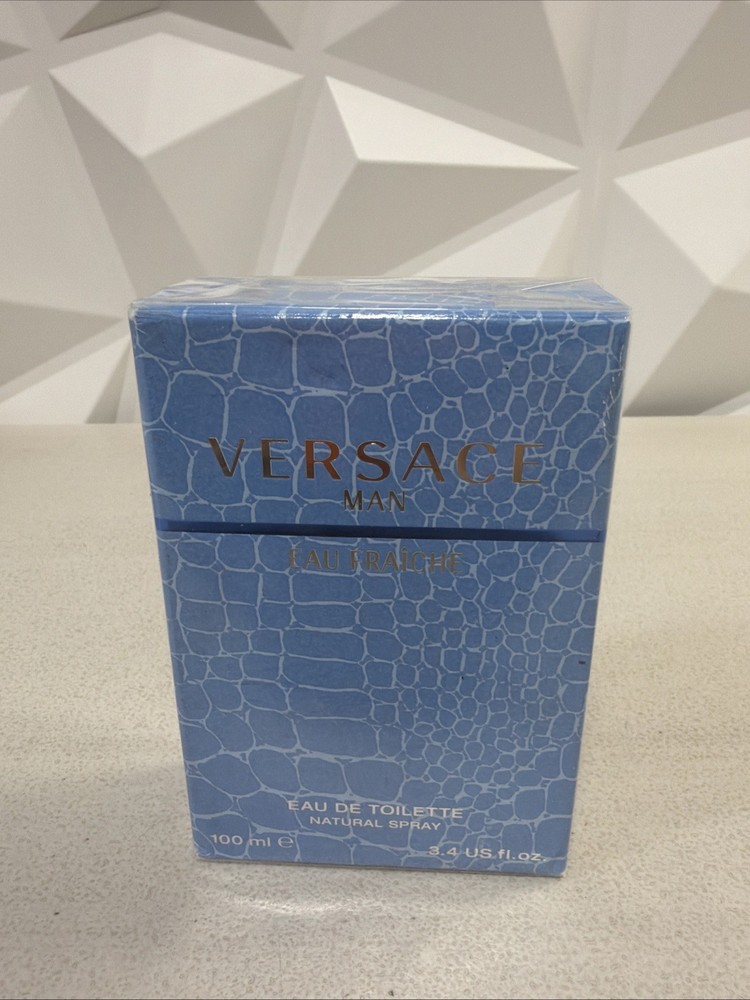 Versace Versace Man Eau Fraiche 3.4 fl oz Eau de Toilette 100% AUTHENTIC Sealed