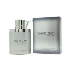 Yacht Man Metal 3.4 oz Eau de Toilette For Men By Antonio Puig