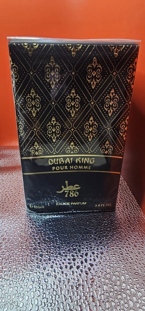 786 Dubai King Pour Homme Eau de Parfum Spray 3.4 fl oz Regular Size