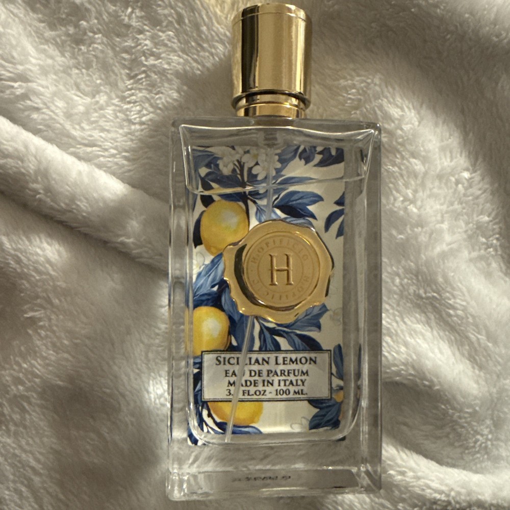 Hopificio Firenze Sicilian Lemon Eau De Parfum Spray 3.5 Fl Oz Made In Italy NEW
