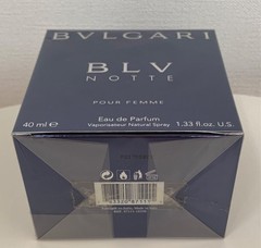 Bvlgari BLV Notte Pour Femme Eau de Parfum 40mL 1.33oz Sealed Discontinued Seald