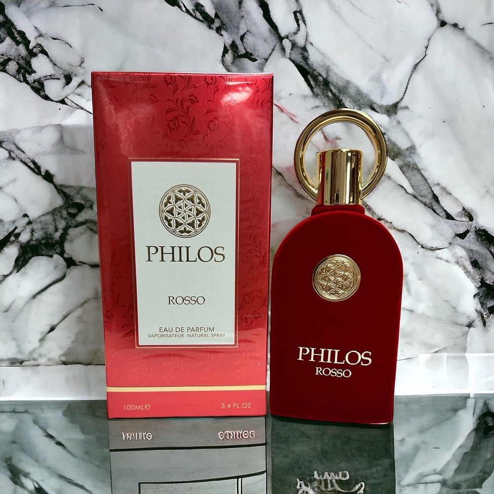 Philos Rosso EDP Perfume By Alhambra Lattafa 100 ML🥇Top Rich Niche Fragrance🥇