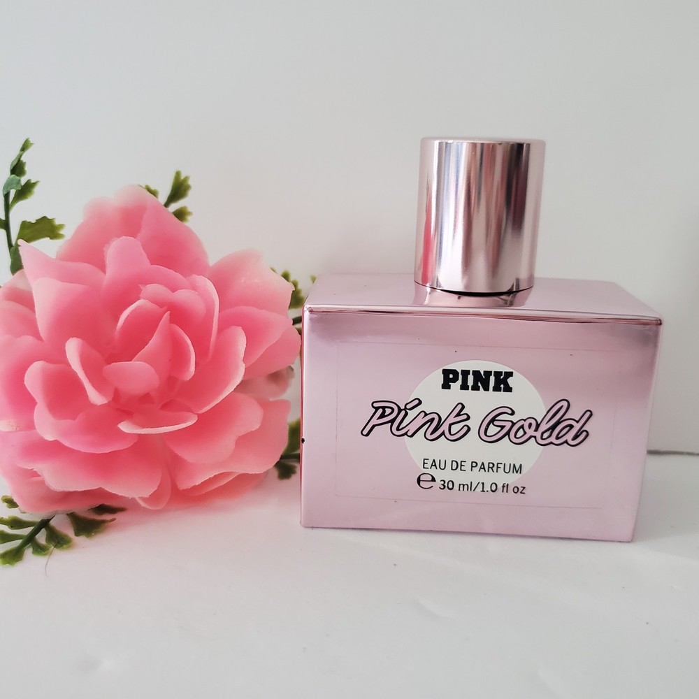 Victoria’s Secret PINK PINK GOLD Eau De Perfume 1 Fl.Oz Amber Crystals &Vanilla