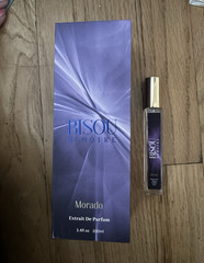 Bisou Memoire Morado Extrait De Parfum in 3.4 fl oz w 2 matching travel sizes