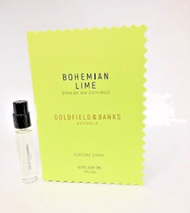 Goldfield & Banks BONHEMIAN LIME Perfume Spray 1.5 ml Deluxe Travel Size
