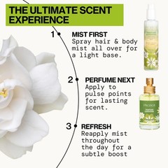 Pacifica Tahitian Gardenia Perfume Spray 1oz – Tropical Floral Fragrance…