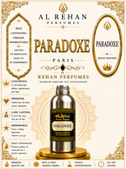Al Rehan Perfumes Paradoxe Premium Attar Perfume Oil Best Long Lasting Scent