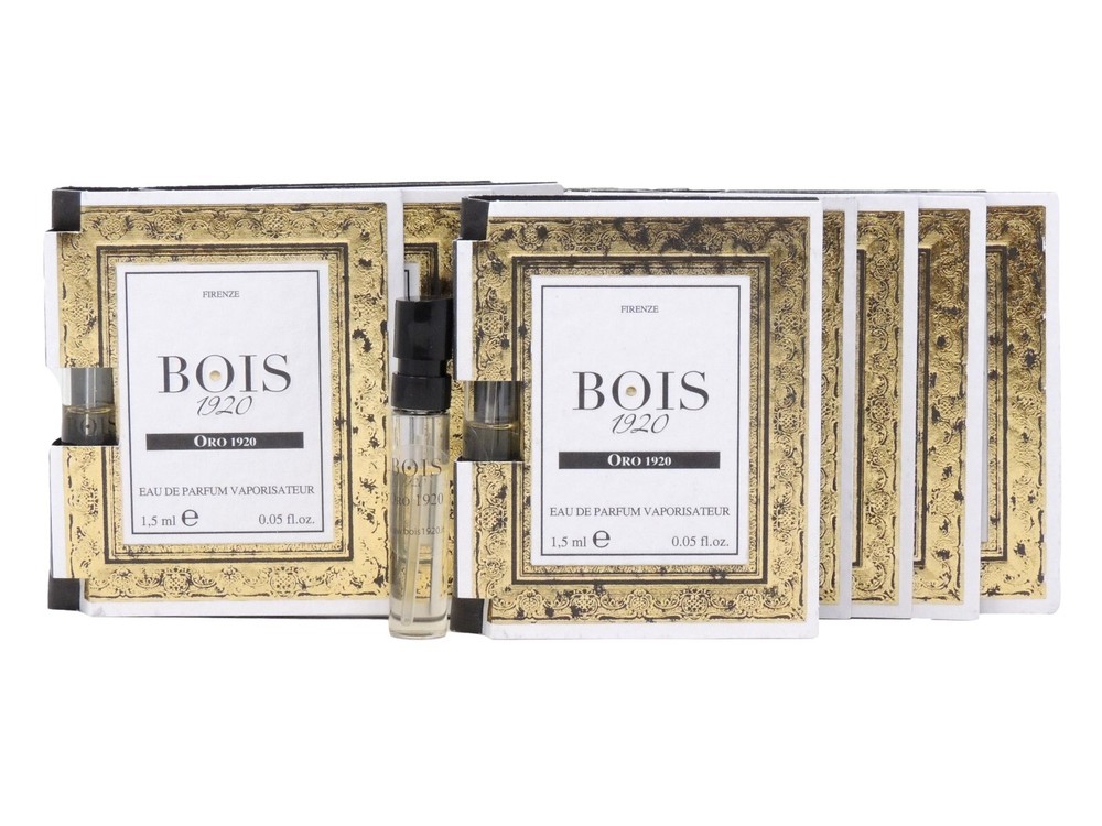 BOIS 1920 ORO 1920 EDP 1.5ml .05fl oz x 10 COLOGNE PERFUME SPRAY SAMPLES