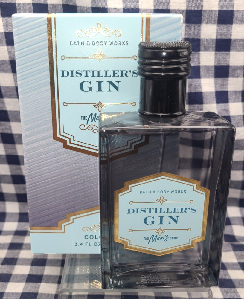 ALL NEW Men’s DISTILLER’S GIN Cologne BOXED 3.4 oz Bath & Body Works SHIPS FREE!