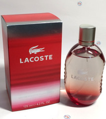 Lacoste Style in Play Red Cologne for Men 4.2 oz /125 ml Eau De Toilette Spray