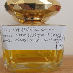 Handcrafted Lemon Eau de Parfum Spray 40ml Regular Size Lemon Jasmine Musk