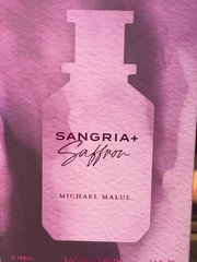 Michael Malul Sangria + Saffron Eau de Parfum Spray, 3.4 fl oz Regular Size