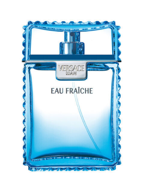 Versace Man Cologne Blue Perfume for Men Eau Fraiche New EDT Spray 3.4 oz 100 ml