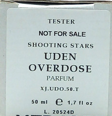 Xerjoff Shooting Stars Uden Overdose Parfum Spray Unisex 1.7 Oz / 50 ml