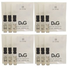 12 X D&G #18 La Lune Dolce Gabbana Unisex Sample Vials 0.05 OZ 1.5 ML Edt Spray