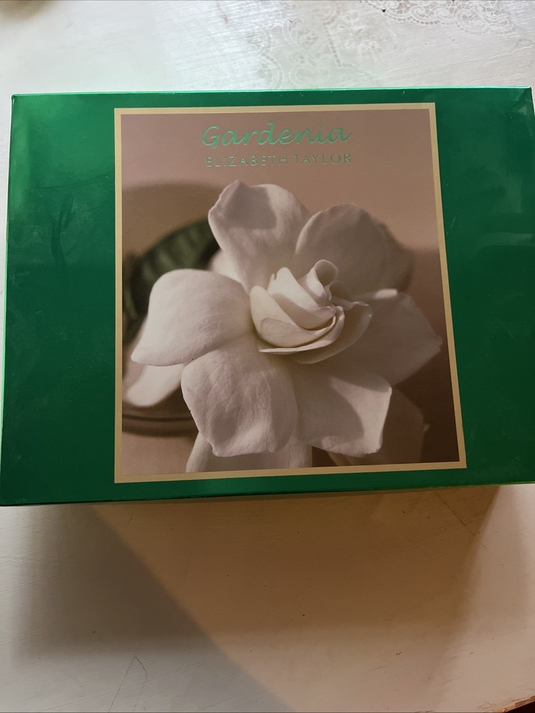 Elizabeth Taylor Gardenia Perfume Gift Set In Box-2003