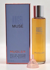 ❤️ANGEL MUSE,THIERRY MUGLER,Eau de Parfum,REFILL BOTTLE,3.4OZ 100ML