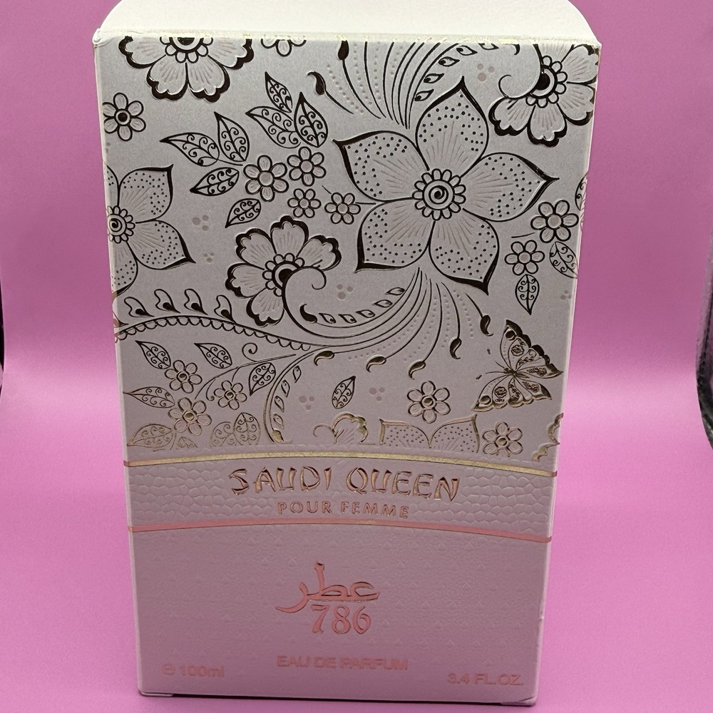 786 Saudi Queen Eau de Parfum Spray 3.4 fl oz 100ml Regular Size