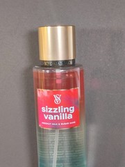 Victoria’s Secret SIZZLING VANILLA Fragrance Mist 8.4 oz Coconut Mango Lmtd Edt.
