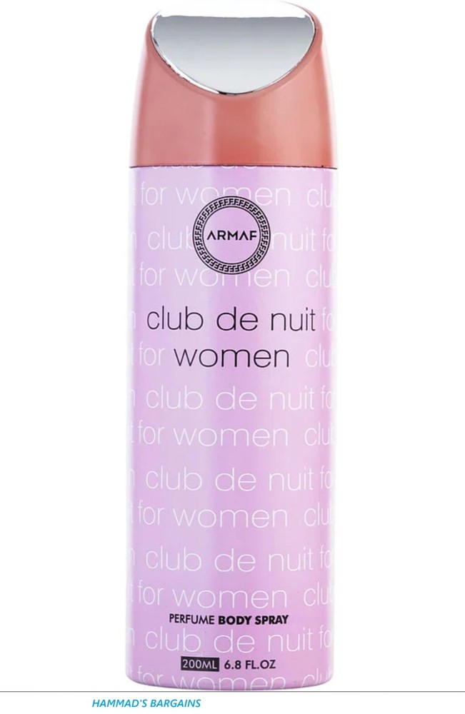 CLUB DE NUIT PERFUME BODY SPRAY 6.8 OZ / 200 ML FOR WOMEN (NEW WITH OUT BOX)