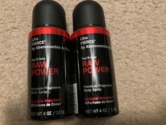 Raw Power Body Spray Designer Imposters Parfums De Coeur Fierce 4 oz Lot of 2