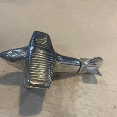 Vintage AVON Spirit Of St. Louis Plane that had wind jammer aftershave, Empty,