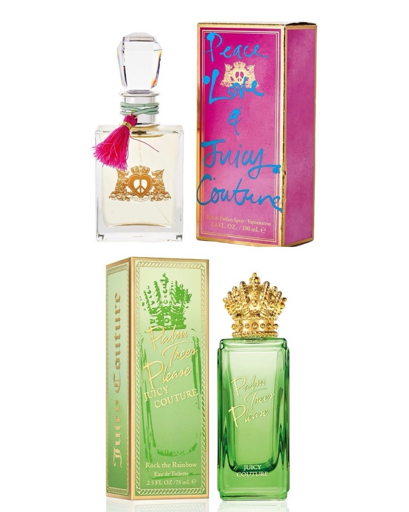 Juicy Couture Full Size Perfume Bundle Peace Love And Palm Trees Please