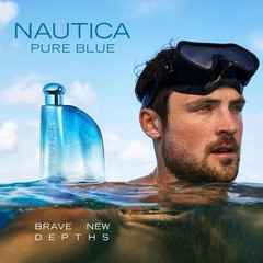 Nautica Pure Blue 1.6 oz Eau De Toillett Cologne for Men New, Fragrance, Gift