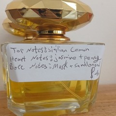 Handcrafted Lemon Eau de Parfum Spray 40ml Regular Size Lemon Jasmine Musk